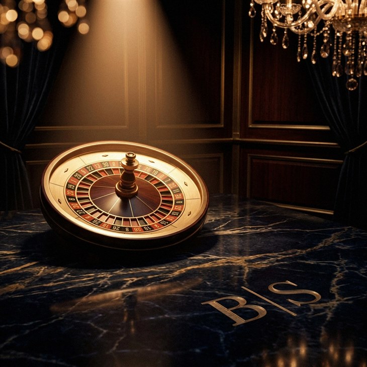 Casino gaming platform on desktop screen